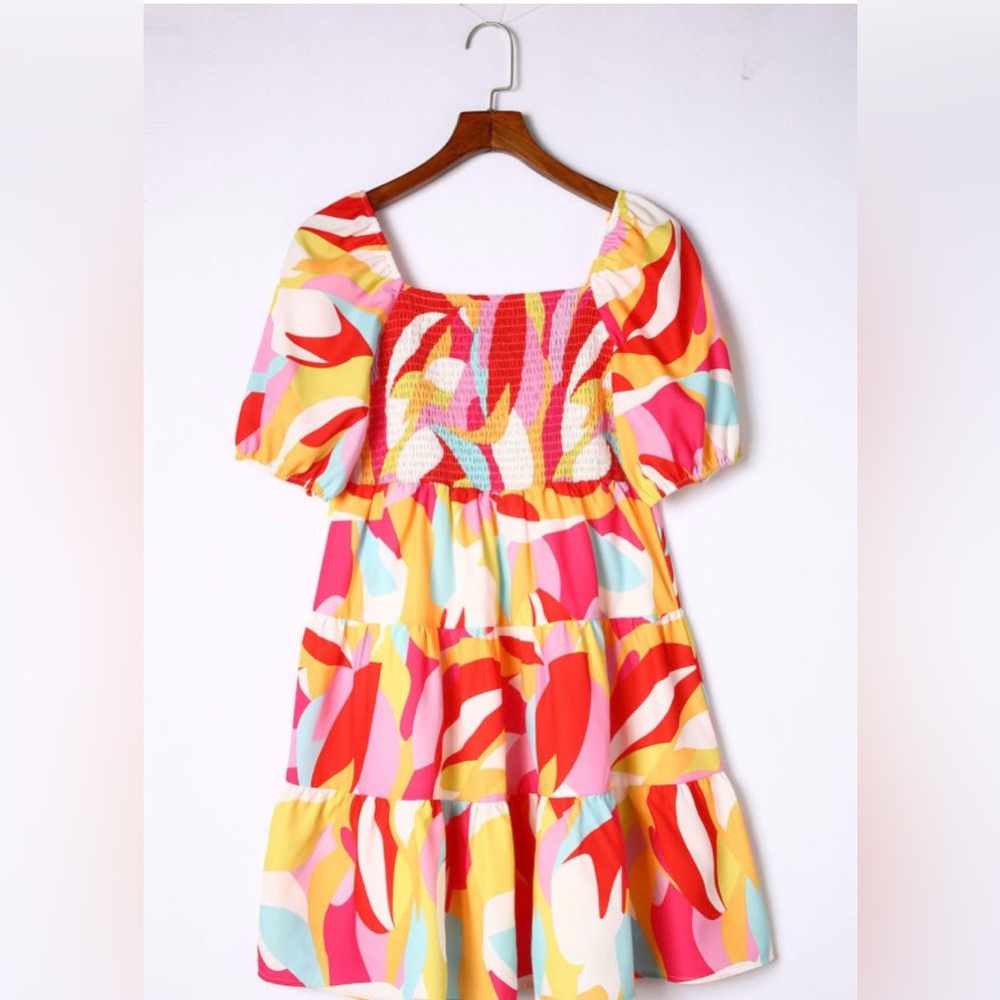Spring Multi Colored Dress